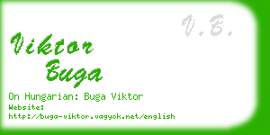 viktor buga business card